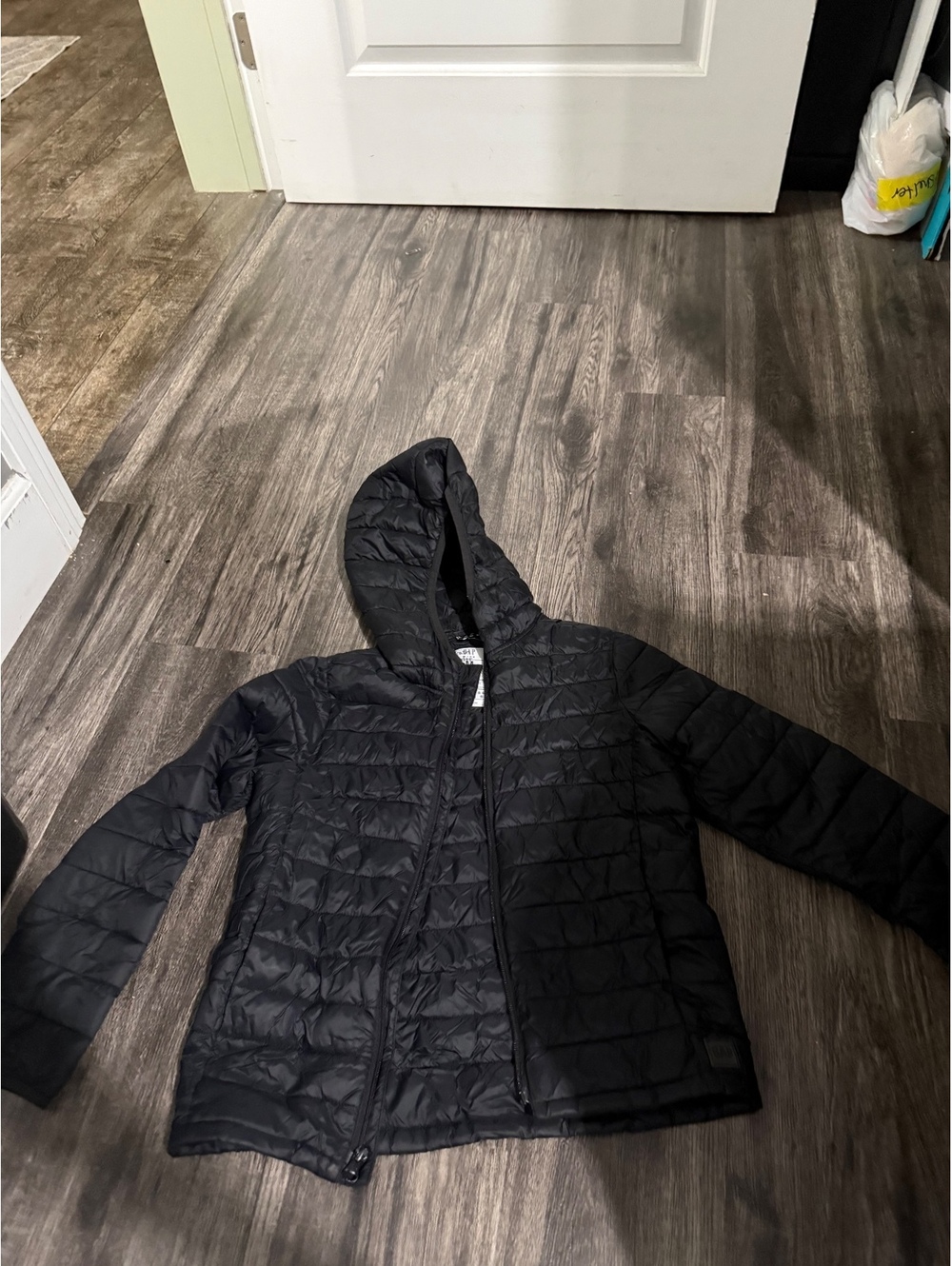 GAP boys puffer jacket size medium recycled outerwear cheap